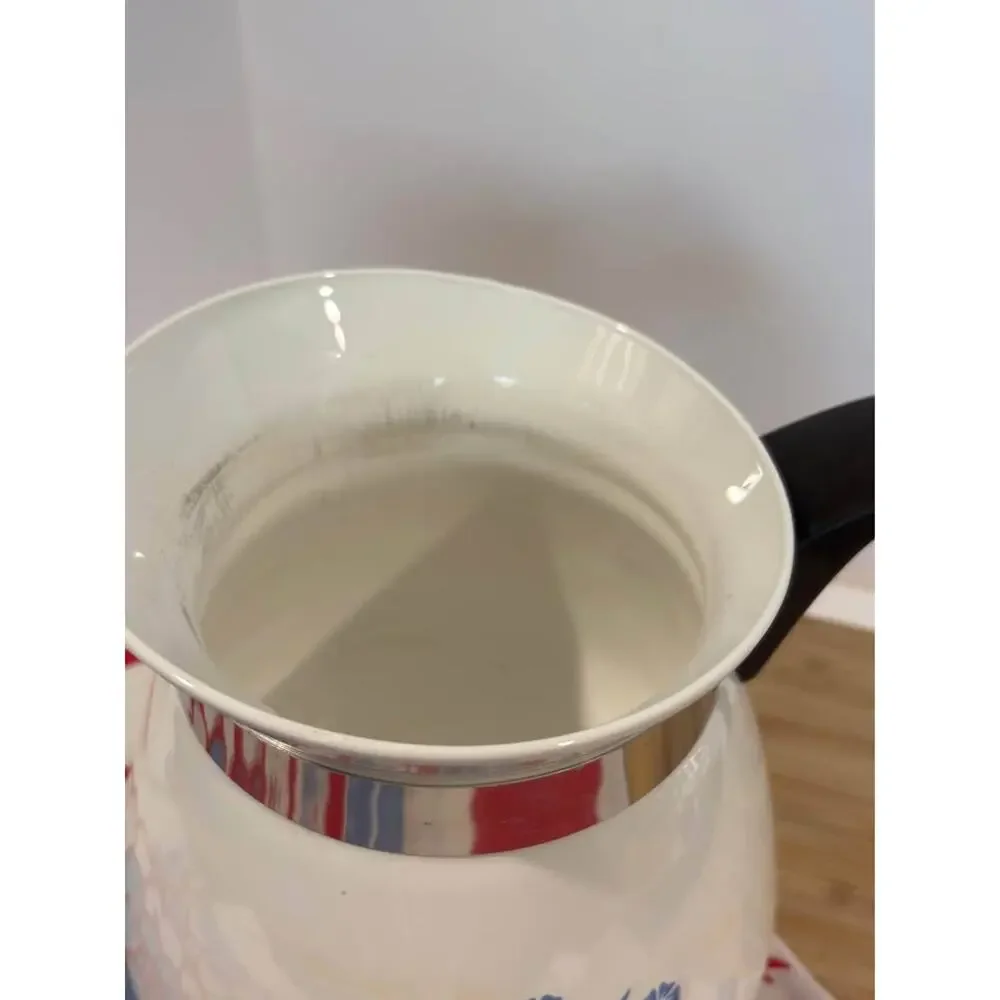 Vintage Corning Ware Blue Cornflower 2 Qt   Pot No Lid
